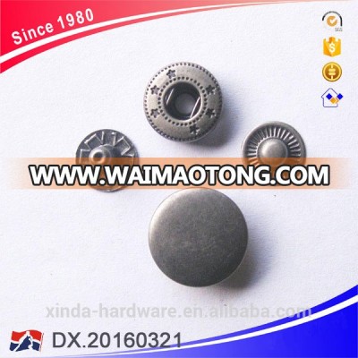 Brass Plain Snap Button Press on Garments